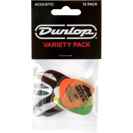 Dunlop Pack Variety pack Acoustic 6 médiators