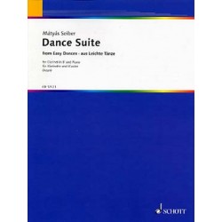 SEIBER DANCE SUITE CLARINETTE ET PIANO