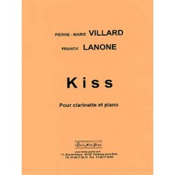 VILLARD LANONE KISS CLARINETTE ET PIANO