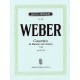 WEBER CONCERTINO CLARINETTE ET PIANO OP26