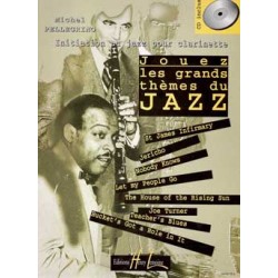 PELLEGRINO JOUEZ LES GRANDS THEMES DE JAZZ INITIATION CLARINETTE