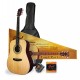 CORT PACK GUITARE FOLK EARTH OPEN PORE