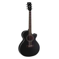 CORT GUITARE SFX-ME NOIR SATINE