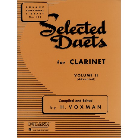 SELECTED DUETS FOR CLARINET VOL2