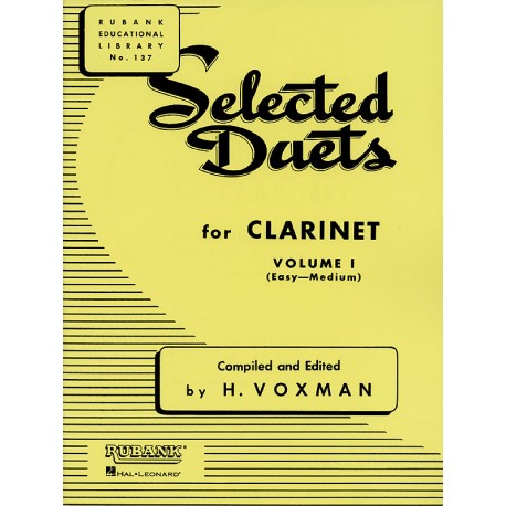 SELECTED DUETS FOR CLARINET VOL1