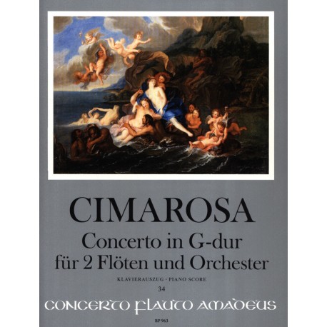 CIMAROSA DOMENICO : CONCERTO EN SOL MAJEUR