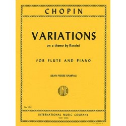 CHOPIN : VARIATIONS ON A THEME BY ROSSINI