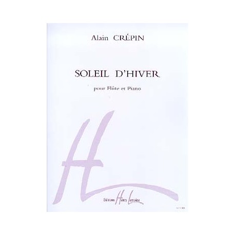 CREPIN ALAIN : SOLEIL D'HIVER