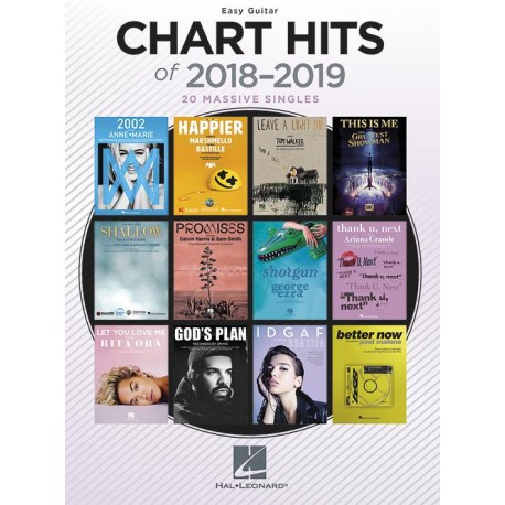 Chart Hits Of 2018-2019 easy guitare