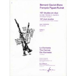 Gaviot-Blanc Bernard / Piguet-Ruinet François 167 Etudes en Duo Volume 1