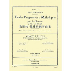 Paul Jeanjean 20 Etudes Progressives Volume 1