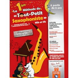 1ERE METHODE TOUT PETIT SAXOPHONISTE