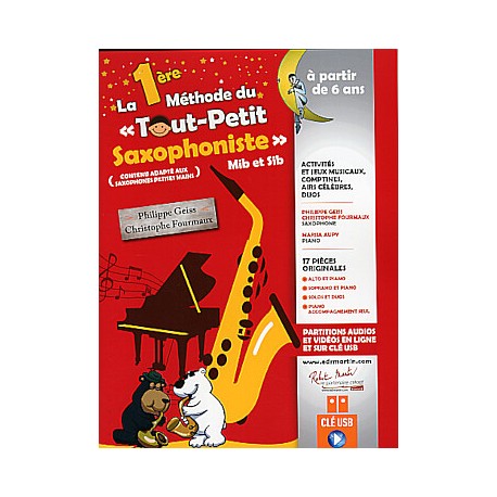 1ERE METHODE TOUT PETIT SAXOPHONISTE