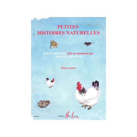 JULES RENARD PETITES HISTOIRES NATURELLES