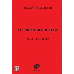 BOURCIER PREMIER SOLFEGE VOL2 CLE DE FA