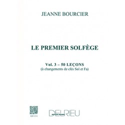 BOURCIER PREMIER SOLFEGE VOL3 2 CLES