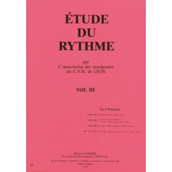 C.N.R. de Lyon - Etude du rythme Vol.3 ELEMENTAIRE 2