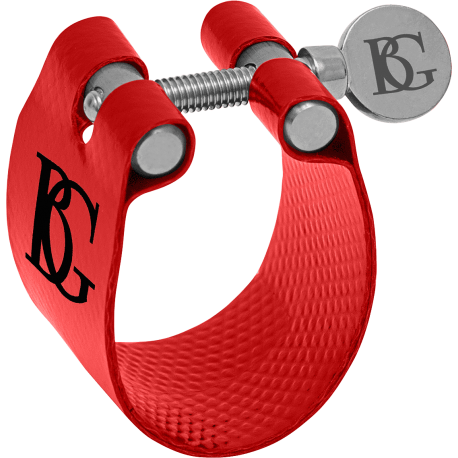 BG LIGATURE POUR CLARINETTE SIB FLEX - ROUGE