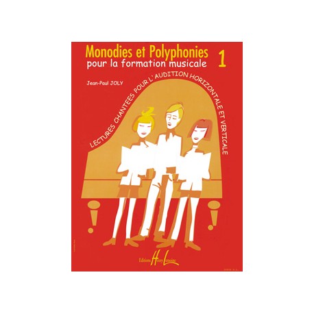 JOLY Jean-Paul Monodies et polyphonies Vol.1