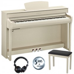 YAMAHA CLAVINOVA CLP 745 FRENE CLAIR PACK