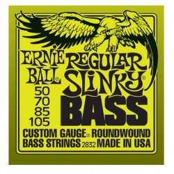 JEU CORDES BASSE ERNIE BALL 2832 Regular Slinky 50-105