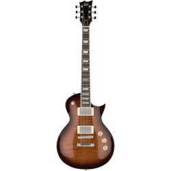 LTD EC256FM DARK BROWN SUNBURST