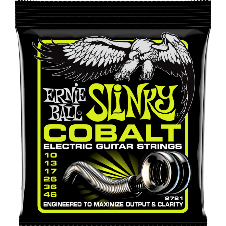 ERNIE BALL CORDES ELECTRIQUES SLINKY COBALT 10-46