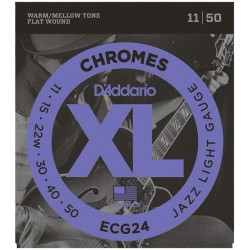 D'ADDARIO XL CORDES ELECTRIQUES FILET PLAT 11-50