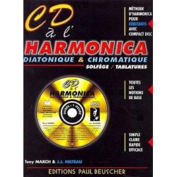 CD A L'HARMONICA DIATONIQUE & CHROMATIQUE