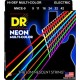 DR CORDES NEON MULTI-COLOR ELECTRIQUES 9-42 SET DE 2