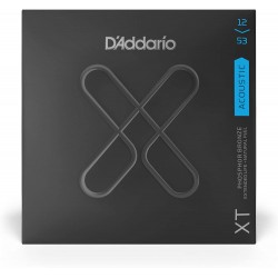 D'ADDARIO XT CORDES ACOUSTIQUES 12-53