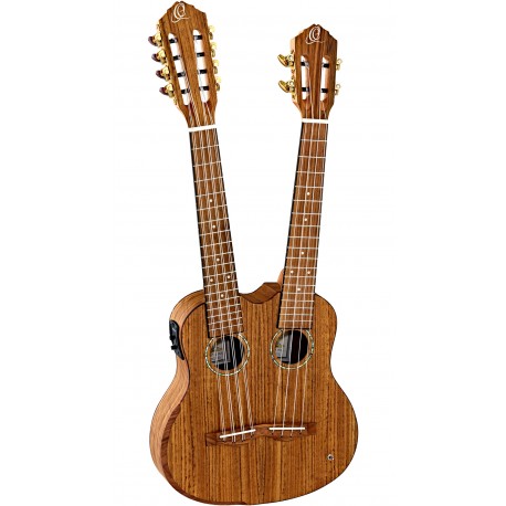 ORTEGA UKULELE TENOR DOUBLE MANCHE NAT