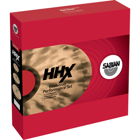 PACK CYMBALES SABIAN HHX SET