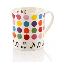 Colour Block Mug - Spots