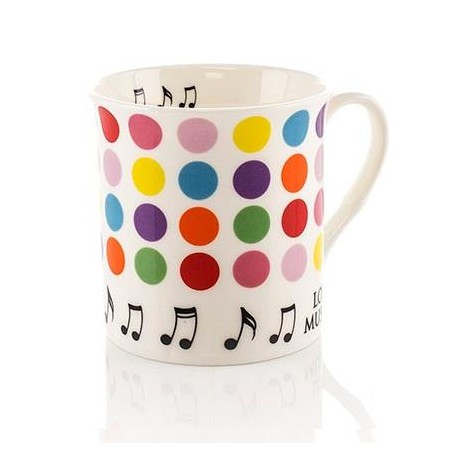 Colour Block Mug - Spots