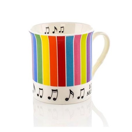 Little Snoring: Colour Block Mug - Stripes