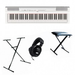 YAMAHA P 121 BLANC PACK