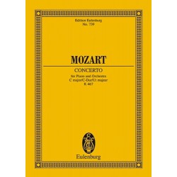 MOZART Klavierkonzert Nr. 21 C-Dur KV 467 - Partitur