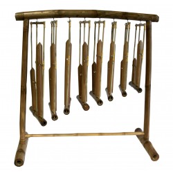 Angklung : jeu diatonique 1 octave