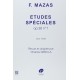 MAZAS ETUDES SPECIALES OP36 N°1 VIOLON