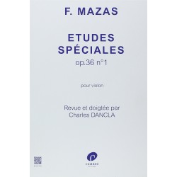 MAZAS ETUDES SPECIALES OP36 N°1 VIOLON