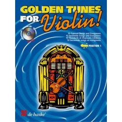 GOLDEN TUNES FOR VIOLON ET CD