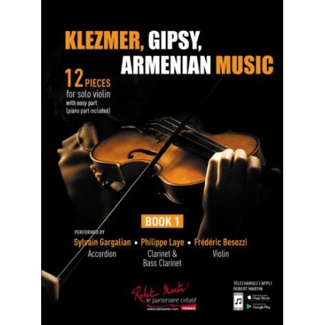 KLEZMER, GIPSY, ARMENIAN MUSIC VIOLON BOOK 1