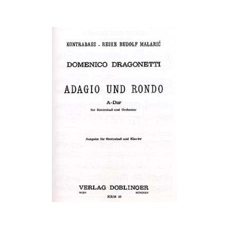 DRAGONETTI DOMENICO ADAGIO UND RONDO