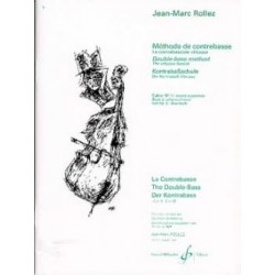 ROLLEZ JEAN-MARC METHODE DE CONTREBASSE CAHIER N°3