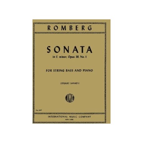 ROMBERG SONATE EN MI MINEUR OP.38 N°1