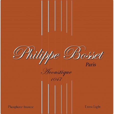 PHILIPPE BOSSET CORDES ACOUSTIQUE 1047