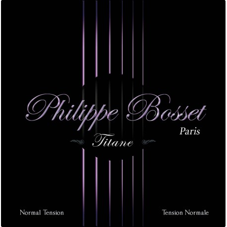 PHILIPPE BOSSET CORDES CLASSIQUE TITANE TENSION NORMALE