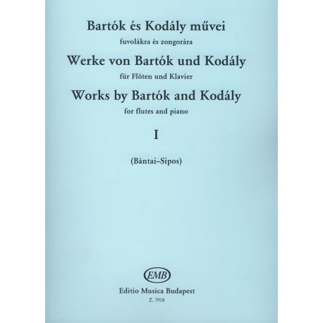BARTOK Werke von Bartok und Kodaly - Bd. 1 - Flöte Klavier