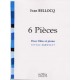 BELLOCQ 6 PIECES FLUTE ET PIANO DEBUTANT